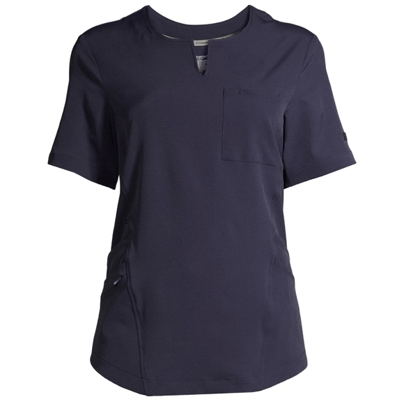 Cuddle Duds scrub top navy - Picture 3 of 10